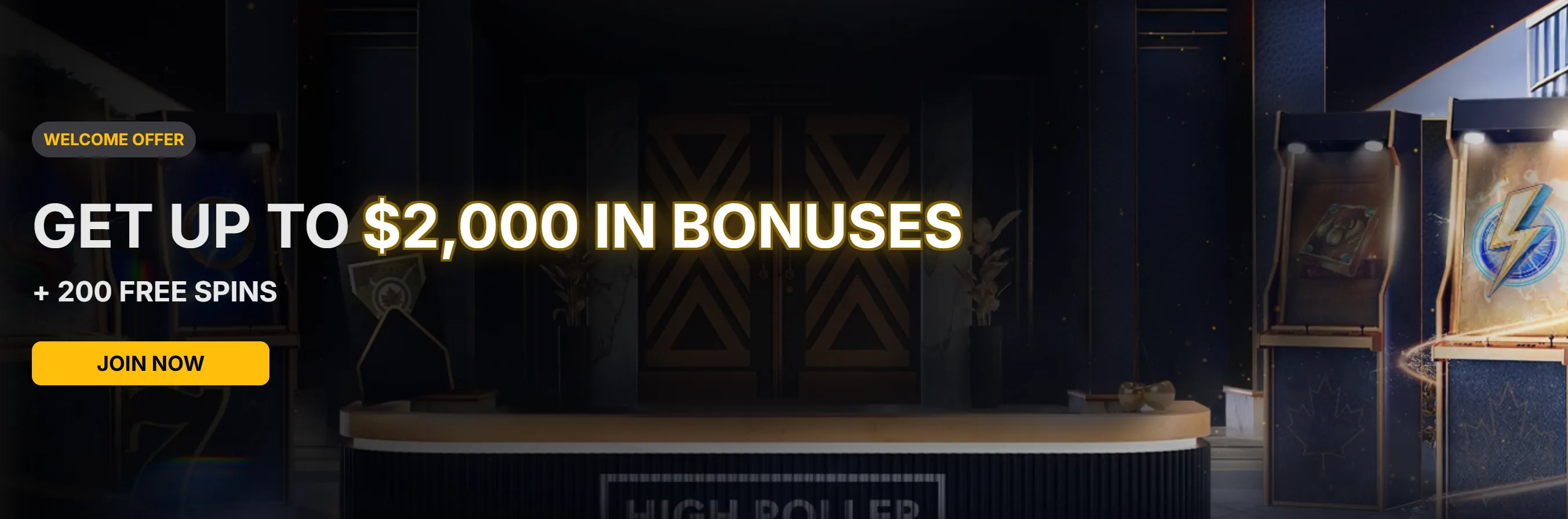 welcome bonus